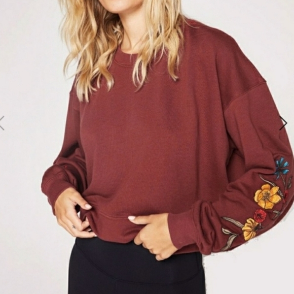 SPIRITUAL GANGSTER Embroidered Pullover - Picture 2 of 7